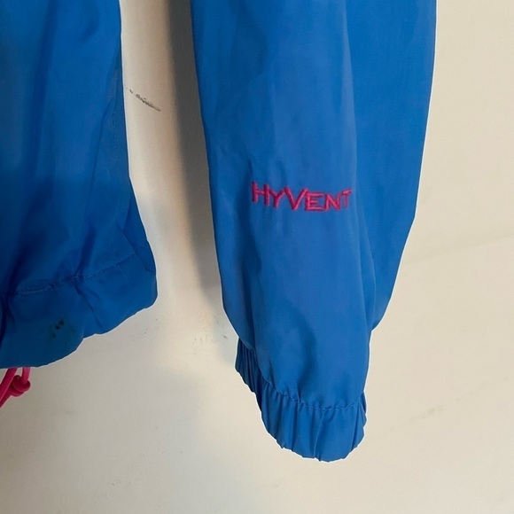 The North Face Sz XS Hyvent Bright Blue Pink Light Outdoor Jacket - Picture 8 of 14